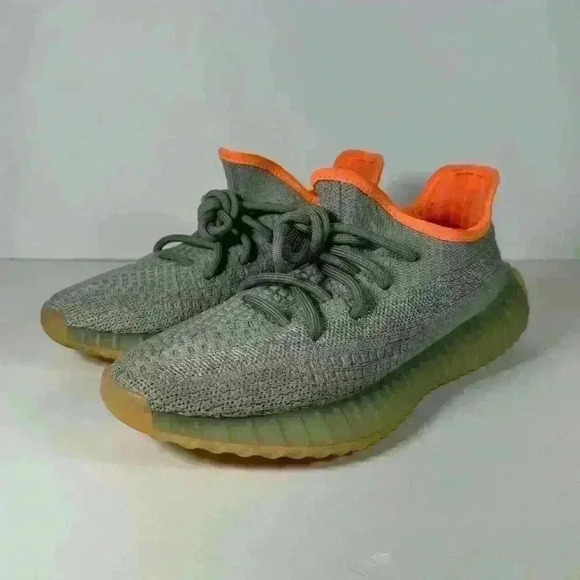 Adidas Yeezy Boost 350 V2 Desert Sage FX9035 men’s 4.5 women’s 6 - Picture 3 of 8